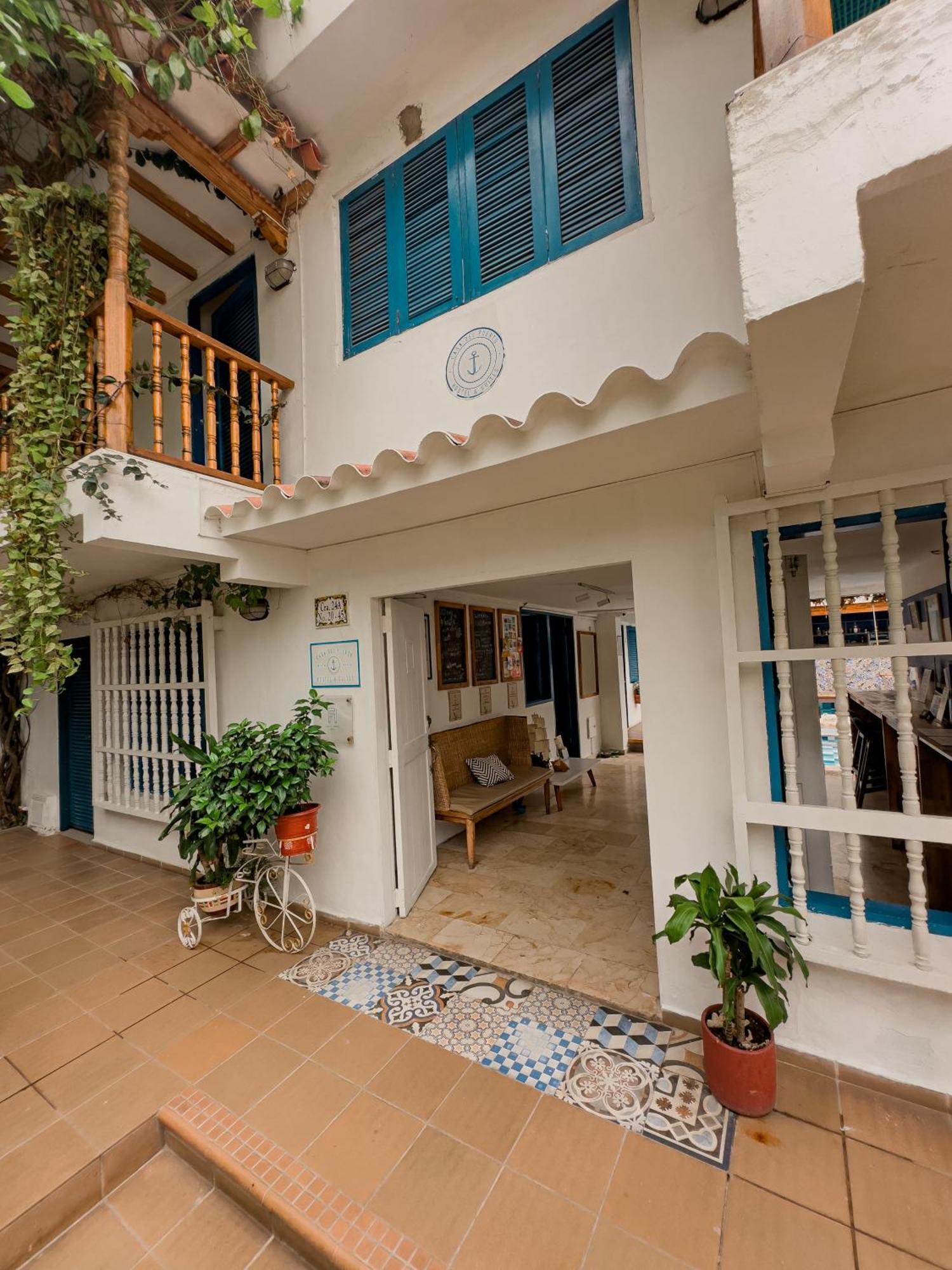 Casa Del Puerto Hostel & Suites Cartagena المظهر الخارجي الصورة