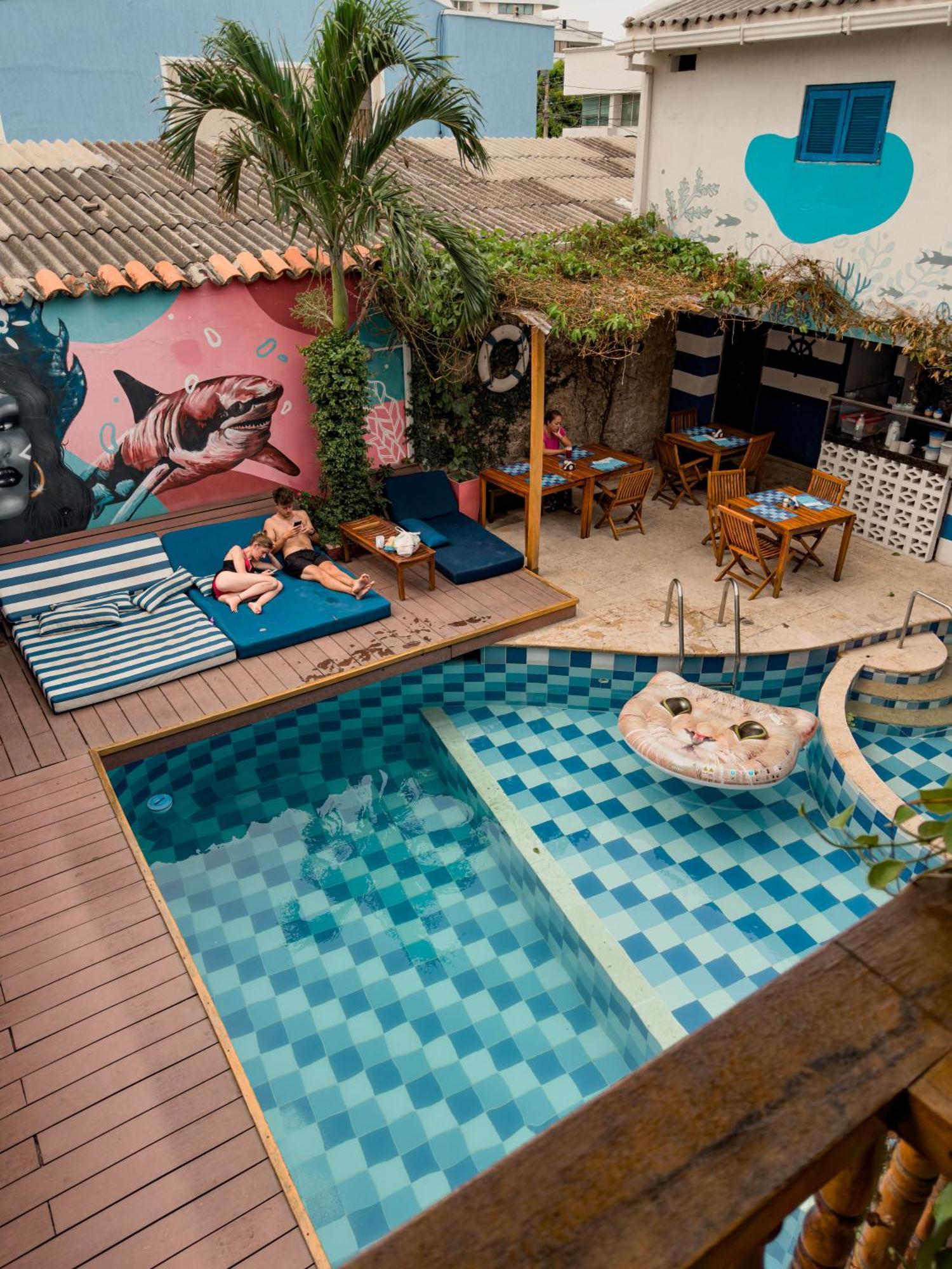 Casa Del Puerto Hostel & Suites Cartagena المظهر الخارجي الصورة