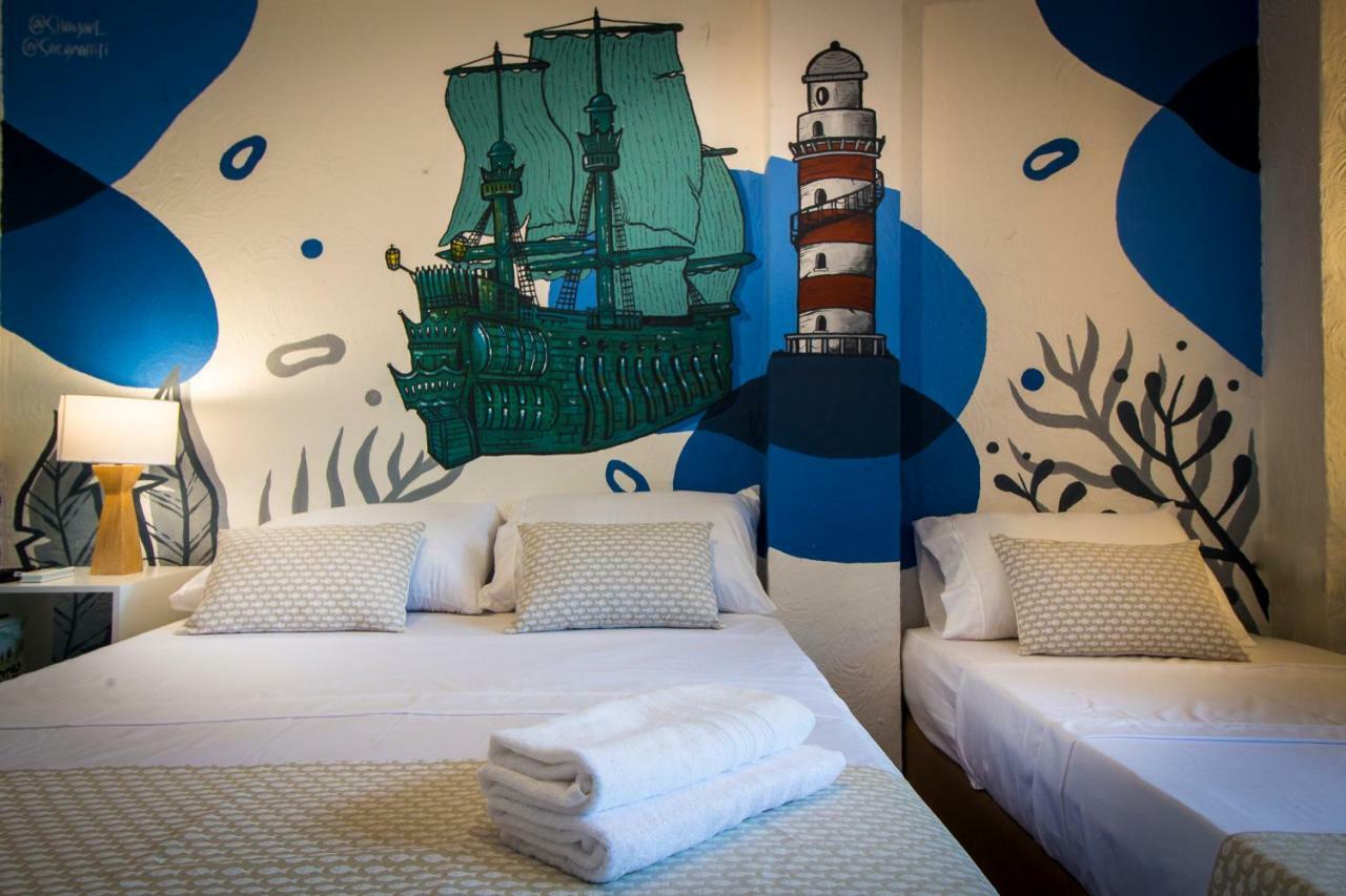 Casa Del Puerto Hostel & Suites Cartagena المظهر الخارجي الصورة