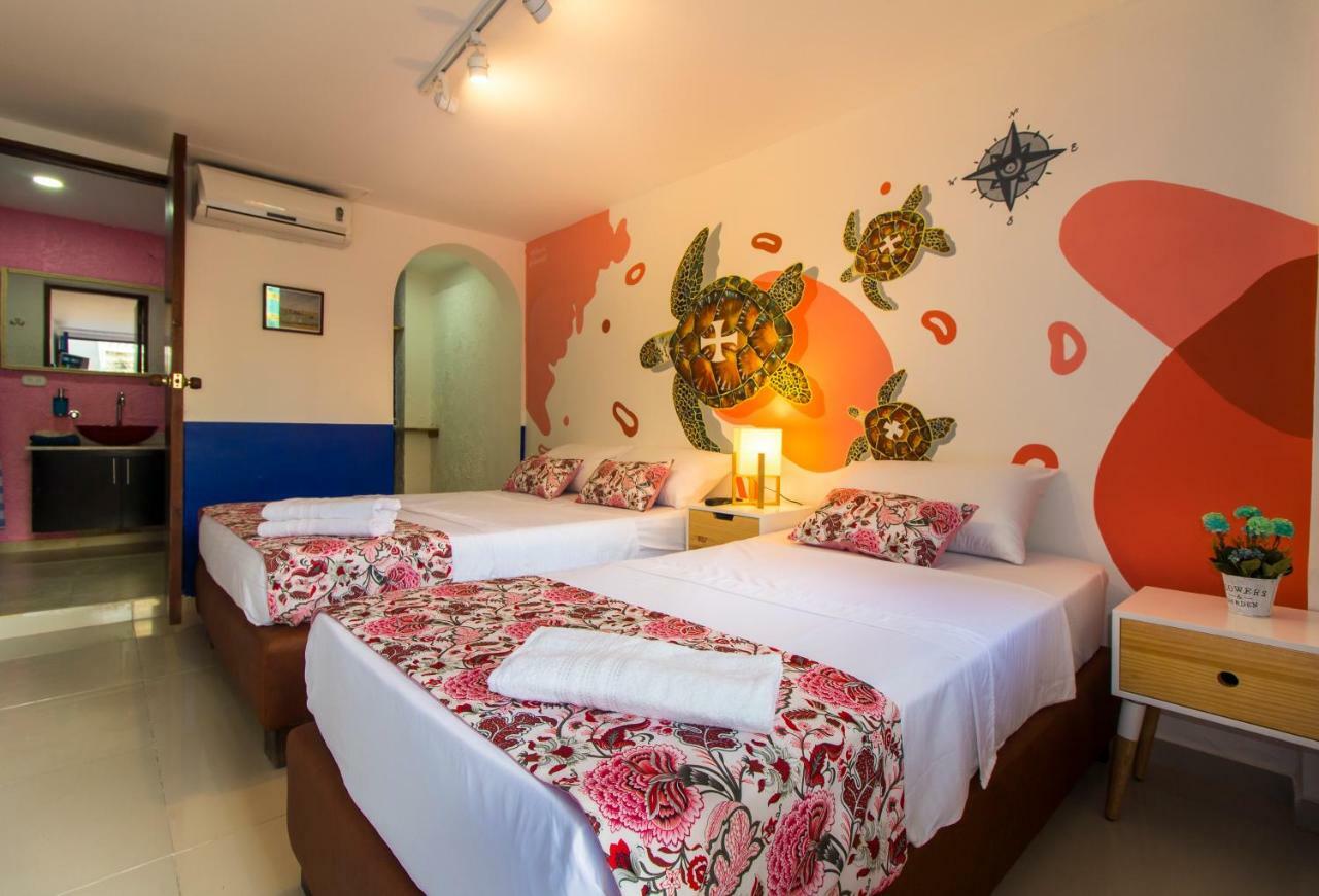 Casa Del Puerto Hostel & Suites Cartagena المظهر الخارجي الصورة