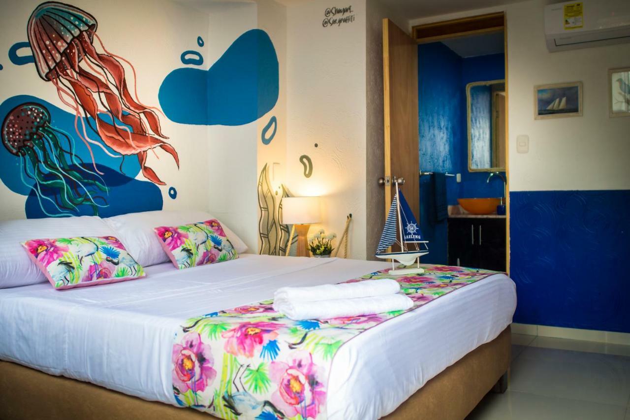 Casa Del Puerto Hostel & Suites Cartagena المظهر الخارجي الصورة